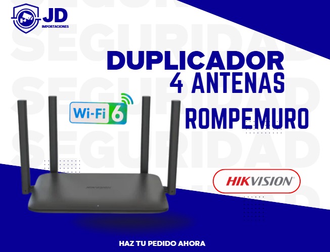 HIKVISION - ROUTER X1500 WIFI 6 - HIKVISION | JD Importaciones