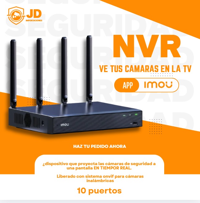 IMOU - NVR 10 PUERTOS - Imou | JD Importaciones