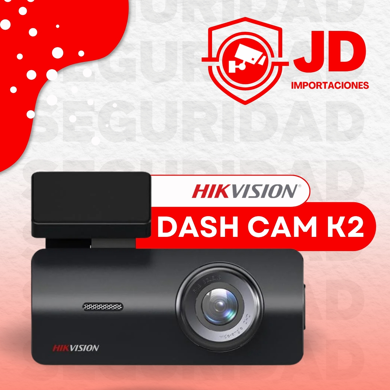 HIKVISION - CÁMARA DE AUTO - K2 - HIKVISION | JD Importaciones
