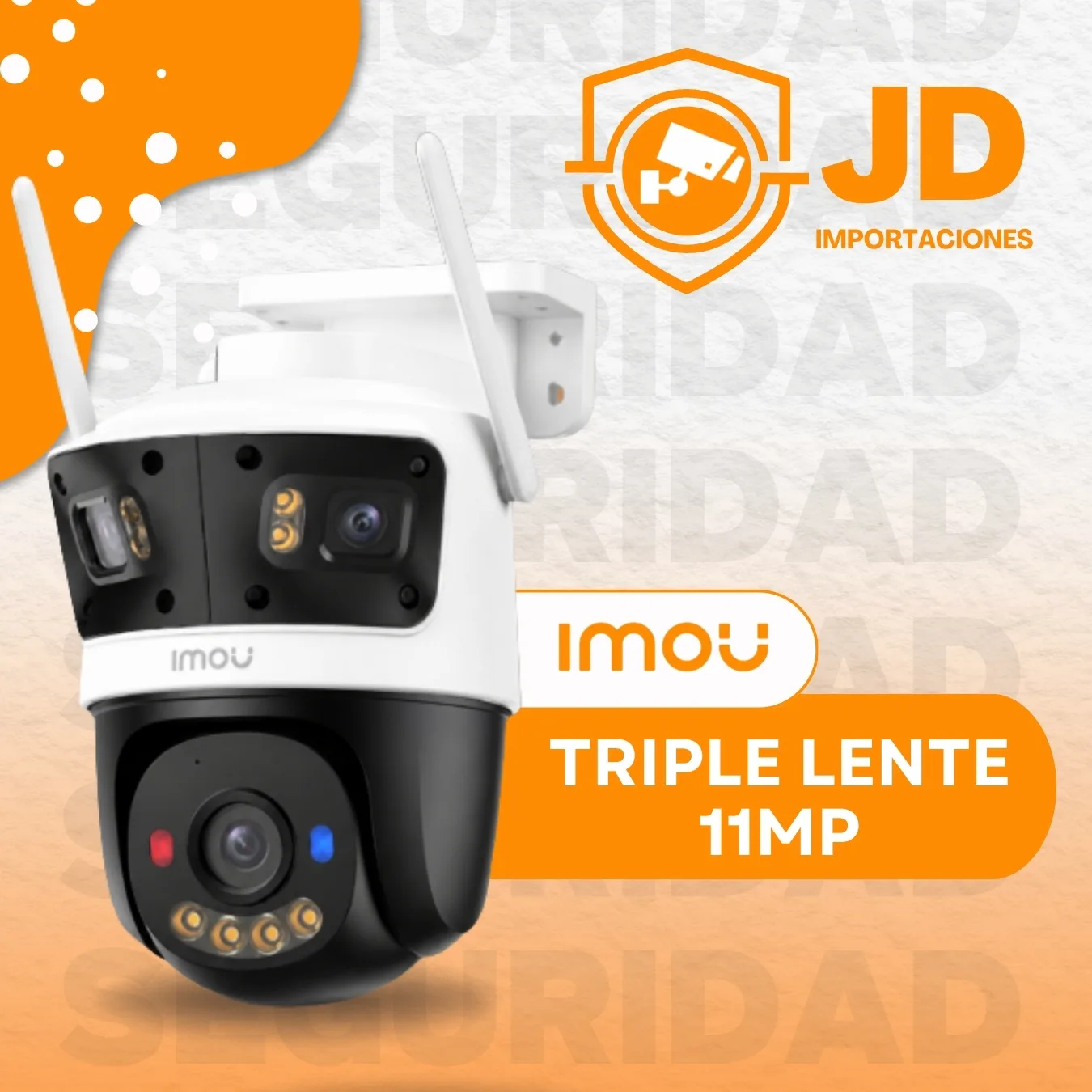 IMOU -  CRUISER TRIPLE LENTE 11MP