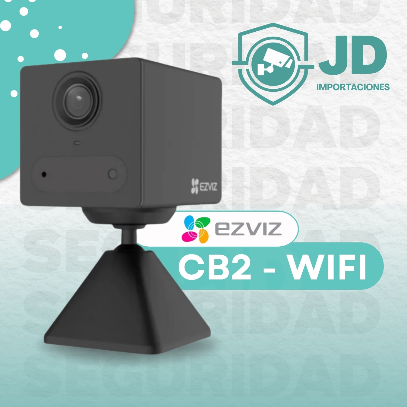 EZVIZ - CB2 BATERIA WIFI - Ezviz | JD Importaciones