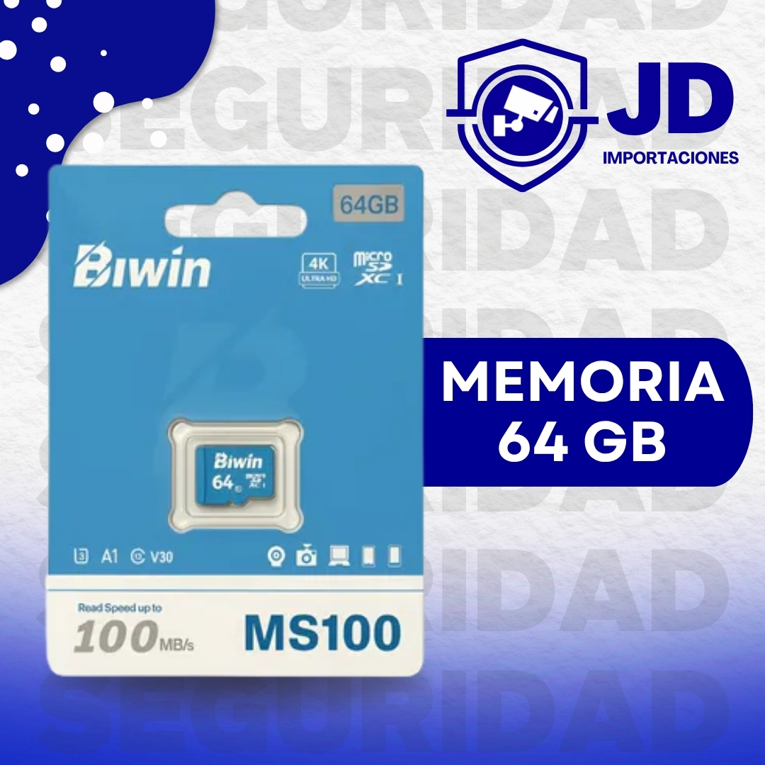 Memoria Micro SD BIWIN 64 GB - BIWIN | JD Importaciones