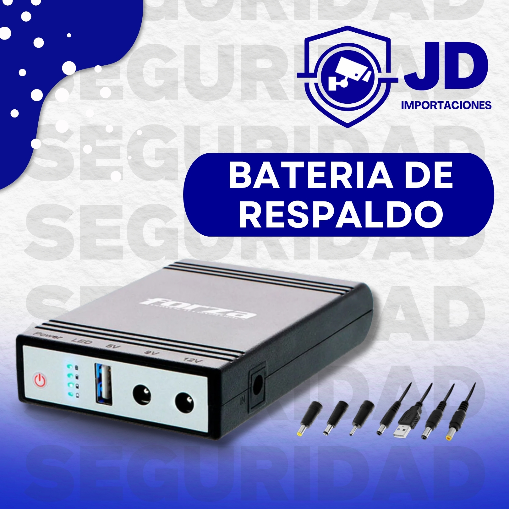 BATERIA DE RESPALDO UPS FORZA DC-140USB - Forza | JD Importaciones