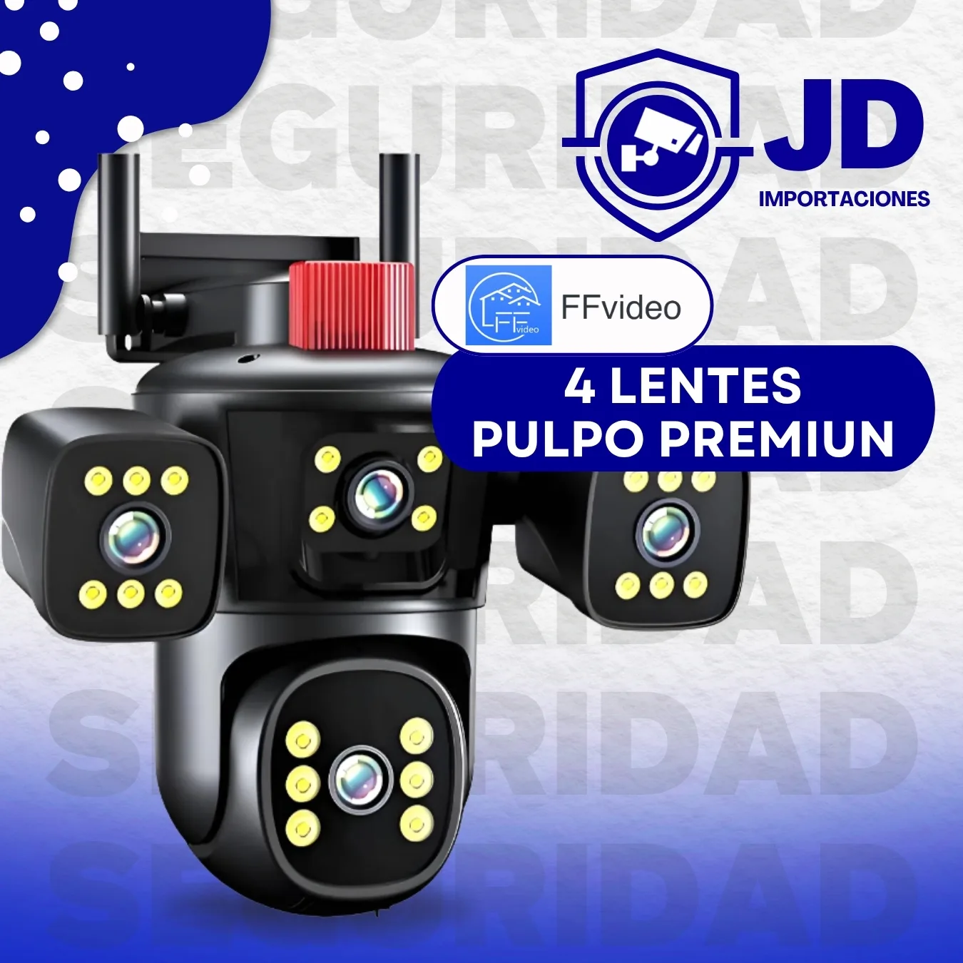FFVIDEO - PULPO PREMIUM 4 LENTES